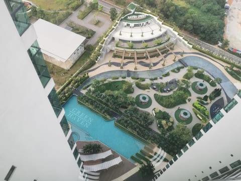 C1203A Green Haven 2Br8Pax Netflix100Mbps By Stay Masai Exterior foto